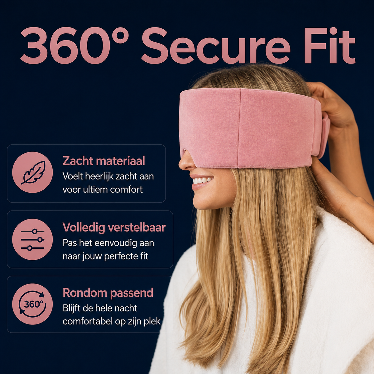 Vondaal® Verzwaard Slaapmasker