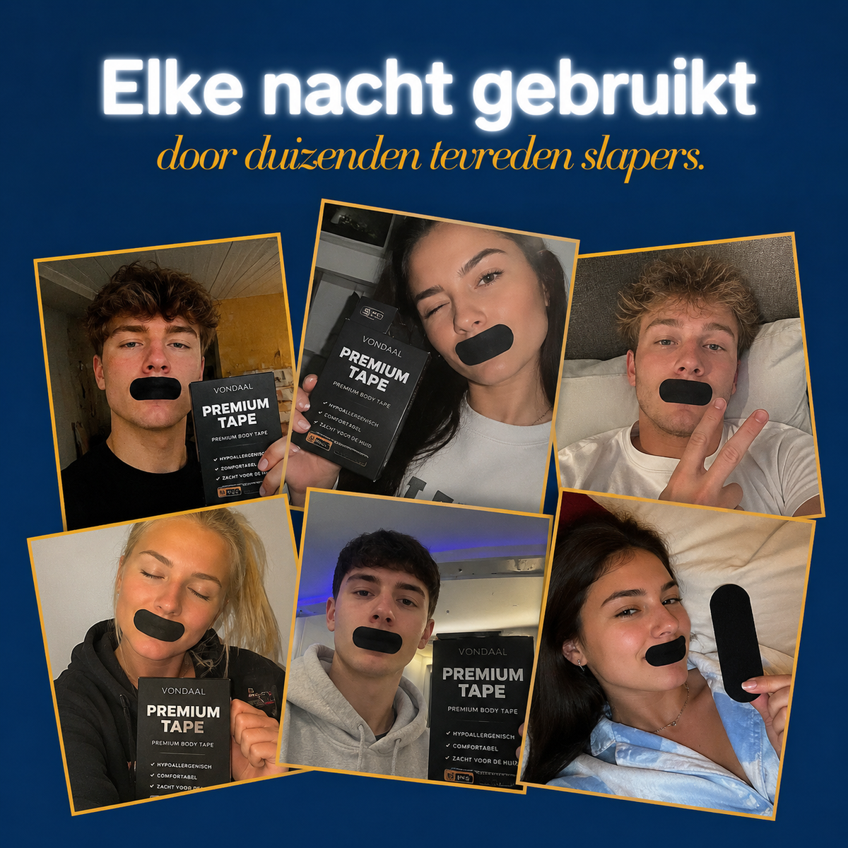 Mond Tape – Slaap Dieper & Snurk minder