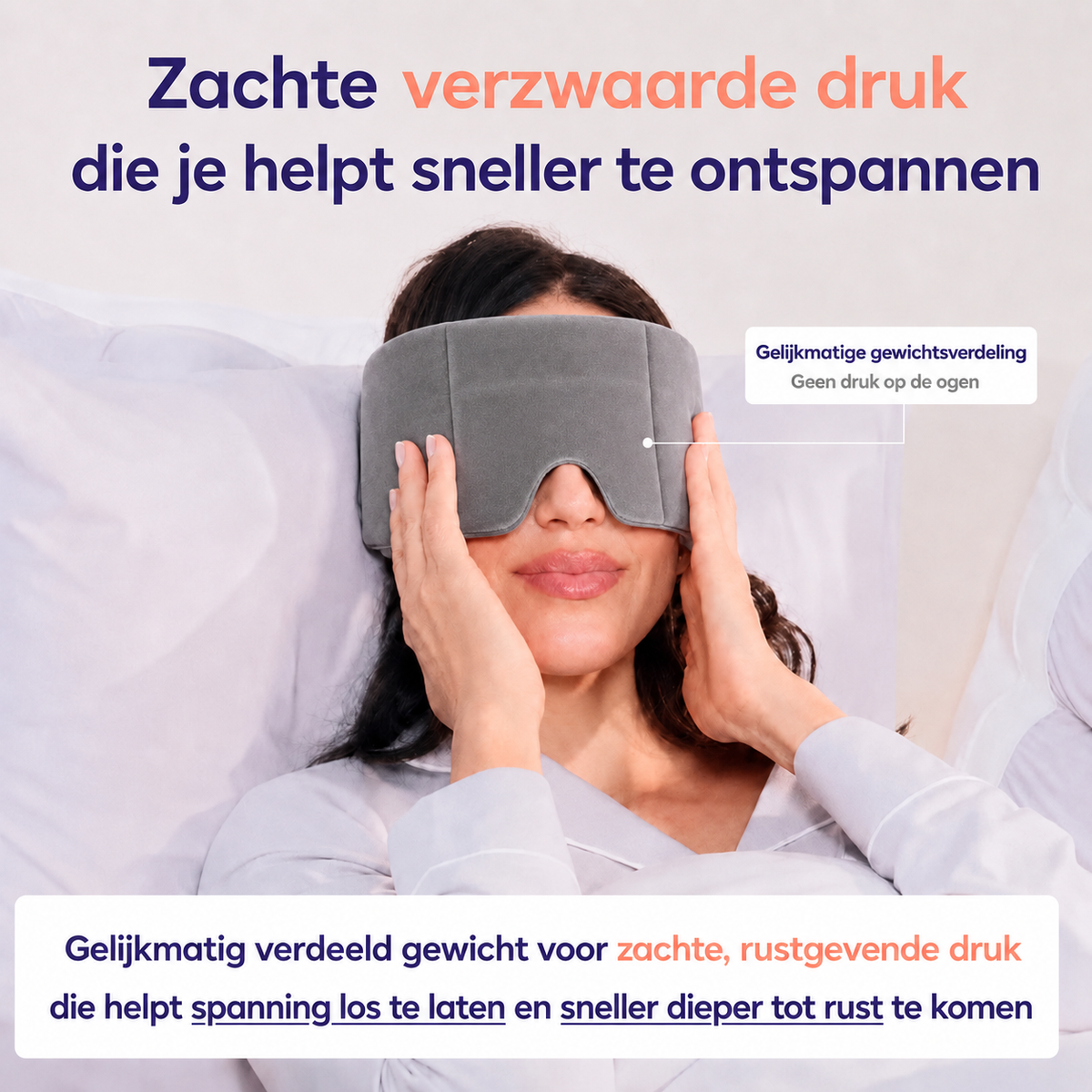 Vondaal® Verzwaard Slaapmasker