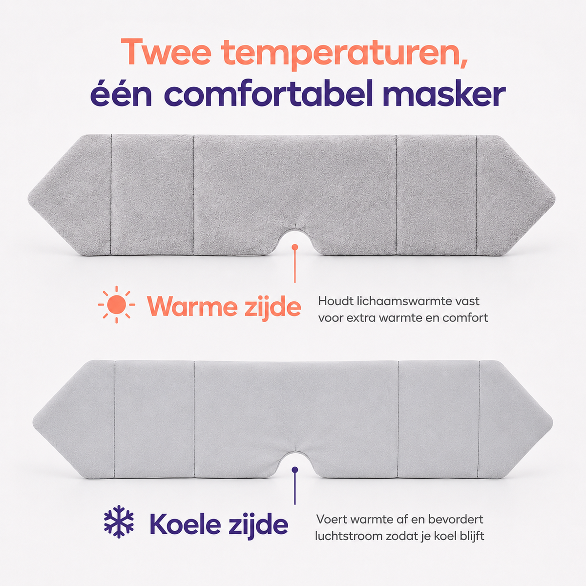 Vondaal® Verzwaard Slaapmasker